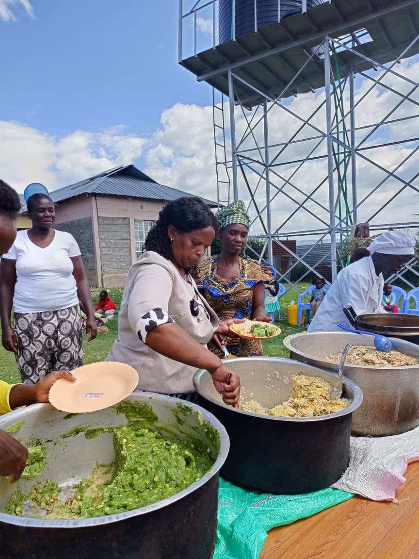 Weihnachts- und Neujahrsessen in Gilgil